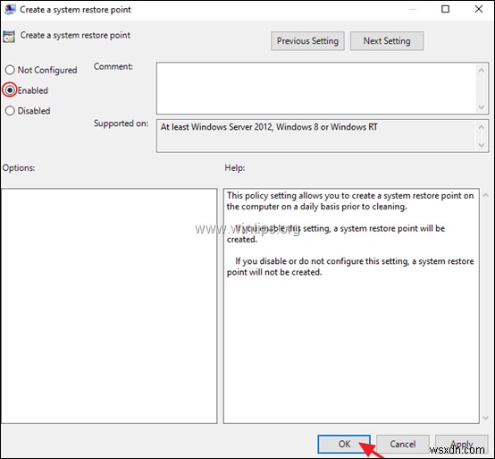 How to Automatic Create System Restore Points in Windows 10.