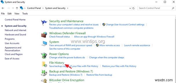 How to Turn Off File History and Reset File History Settings in Windows 10.
