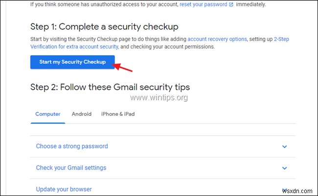 How to View GMAIL Login History and your Google Account Activity on the WEB.