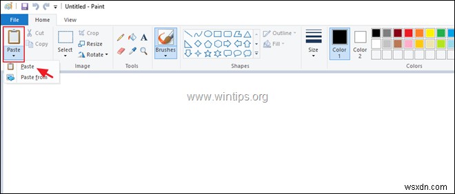How to Take Screenshot on Windows 10.