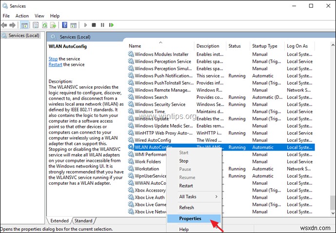 FIX: WiFi doesnt have a valid IP configuration