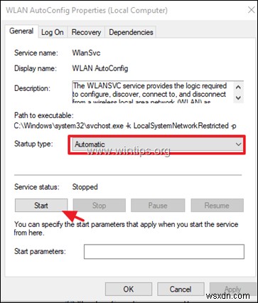 FIX: WiFi doesnt have a valid IP configuration