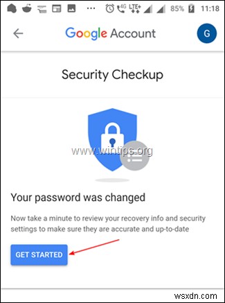 How to Change Gmail Password (Google Account Password).