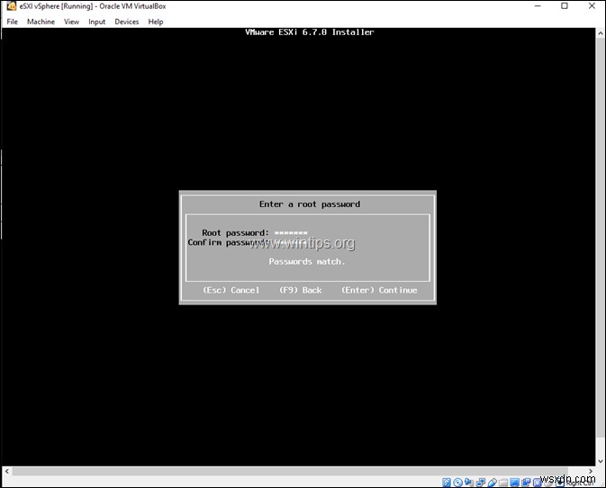 How to Install VMware ESXi on VirtualBox.