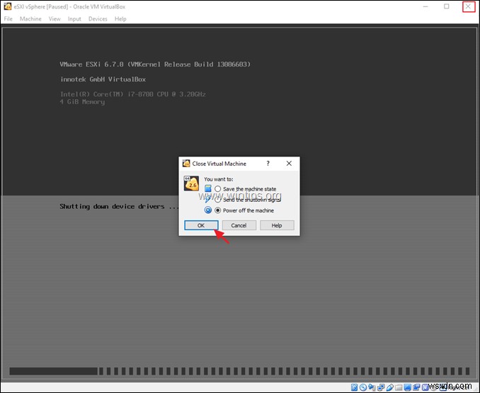 How to Install VMware ESXi on VirtualBox.