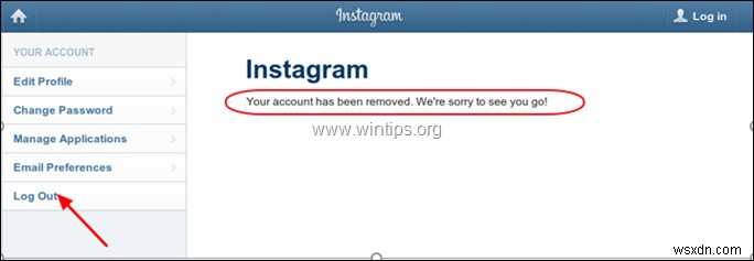 How to Delete your Instagram Account Permanently.