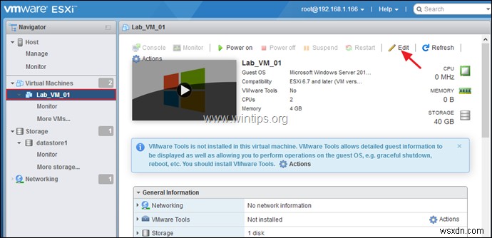 How to Clone a Virtual Machine on vSphere Hypervisor ESXi 6.7.
