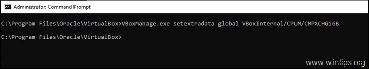 FIX: VirtualBox Error 0x80004005: Failed to open session for VM – Duplicate config values CMPXCHG16B and IsaExts/CMPXCHG16B (Solved)