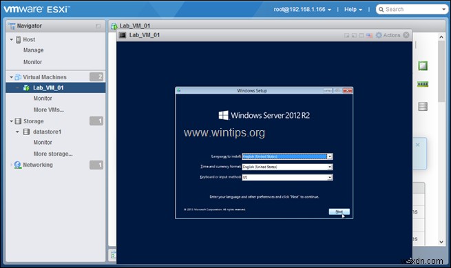 How to Create a Virtual Machine on vSphere Hypervisor ESXi 6.7