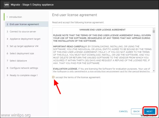 How to Migrate VMware vCenter Server on Windows to VCSA 6.7