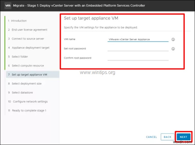 How to Migrate VMware vCenter Server on Windows to VCSA 6.7