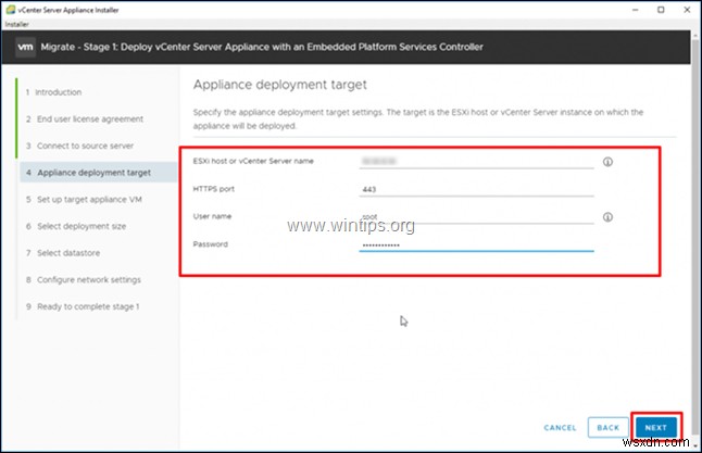 How to Migrate VMware vCenter Server on Windows to VCSA 6.7
