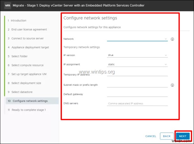 How to Migrate VMware vCenter Server on Windows to VCSA 6.7