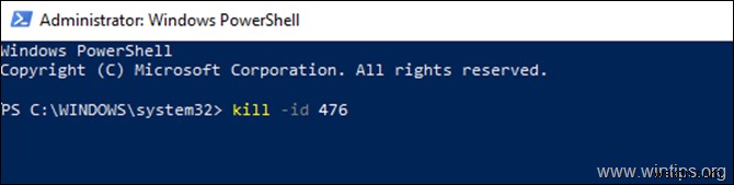 FIX: Unable to stop service. The operation could not be completed.
