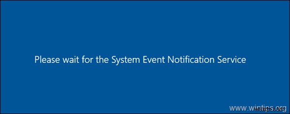 FIX: Please wait for the System Notification Service when Logoff from RDS Server 2016/2019.