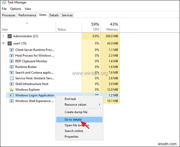 FIX: Please wait for the System Notification Service when Logoff from RDS Server 2016/2019.