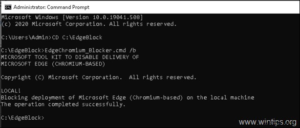 How to Block Edge Chromium from Installing Automatically in Windows 10.