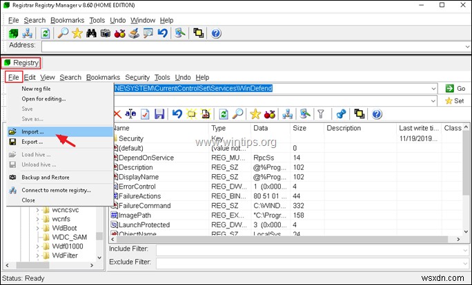 FIX: Cannot Import .REG file. Not all data was successfully written to the registry (Solved)