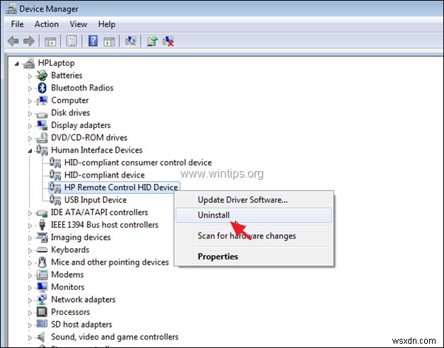 FIX: Cannot Uninstall Bluetooth Device on Windows 10, 8 or 7 OS.