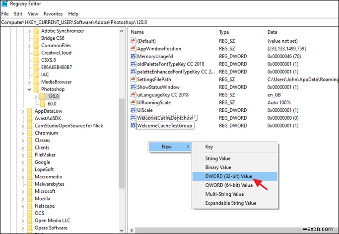 FIX: An integer between 96 and 8 is required in Photoshop CC 2018-2017 (Solved)