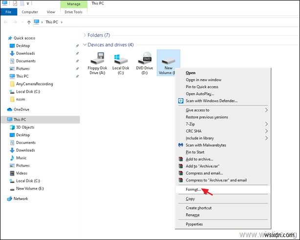 How to Format a Drive or SD Card to FAT32.