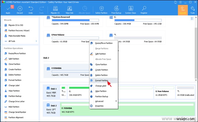 How to Format a Drive or SD Card to FAT32.