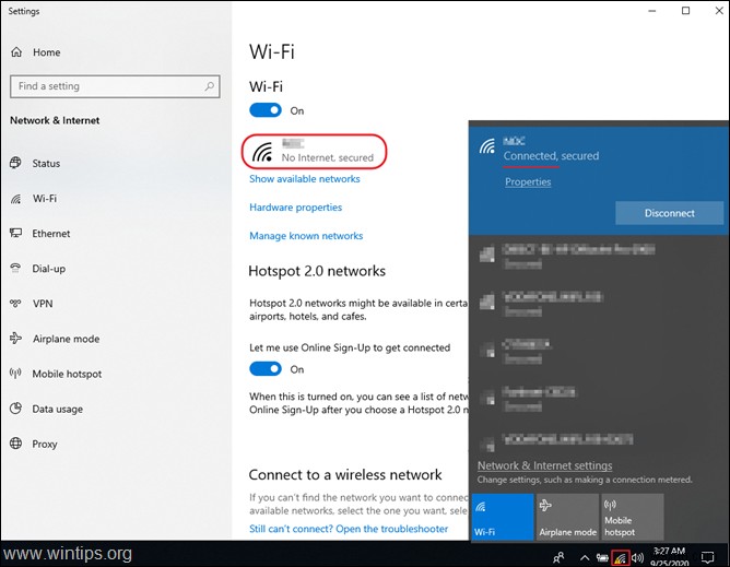 FIX: Wi-Fi Connected But No Internet Access in Windows 10 (Solved)