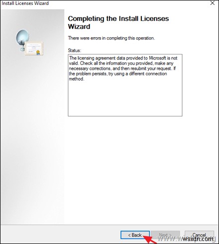FIX: The licensing agreement data provided to Microsoft is not valid on RDS Server 2016 or 2019 (Solved)