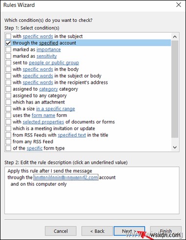 How to Change where Sent emails are stored for an IMAP account in Outlook 2016/2019.