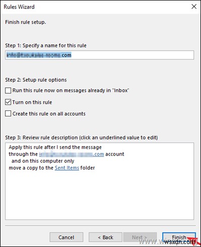 How to Change where Sent emails are stored for an IMAP account in Outlook 2016/2019.