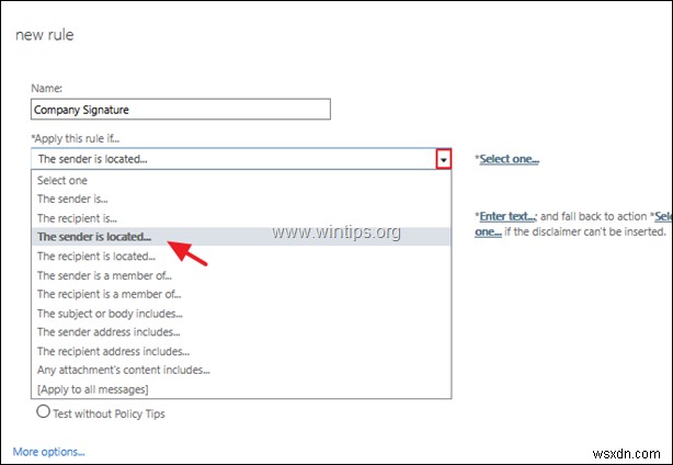 How to Setup a Company-Wide Email Signature in Office 365 Exchange Online.