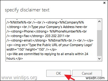 How to Setup a Company-Wide Email Signature in Office 365 Exchange Online.