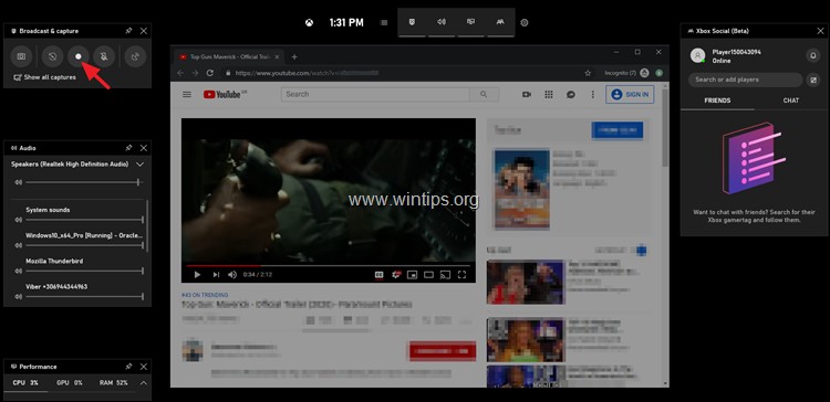 How to Record Screen in Windows 10 for Free.