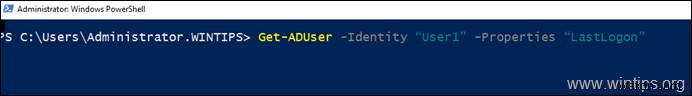How to View Last Login Time of User in Active Directory.