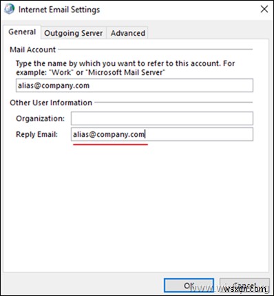 How to Send As from Email Alias in Outlook.