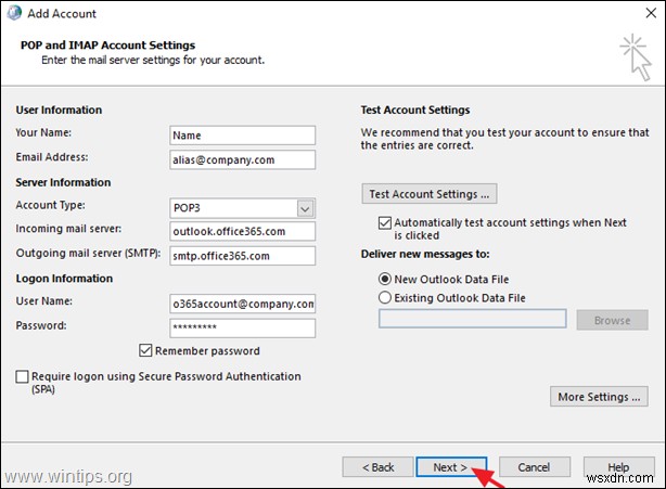 How to Send As from Email Alias in Outlook.