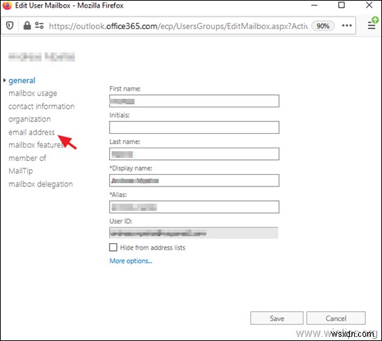 How to Add an Email Alias in Office365.