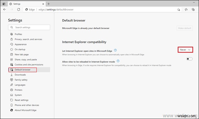 How to Stop Internet Explorer to Forcibly Open Sites in Edge. (Solved)