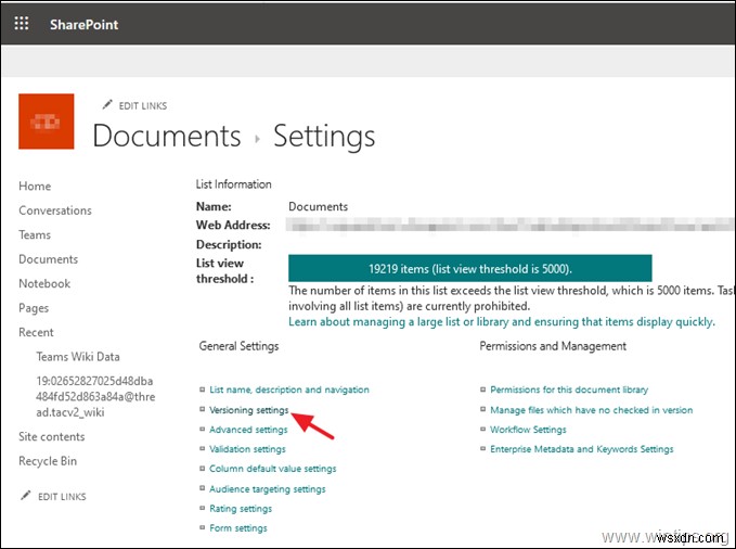 FIX: SharePoint Running out of space. This site is almost out of storage space.
