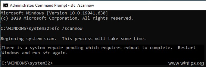 FIX: There is a system repair pending which requires reboot to complete in SFC command (Solved)