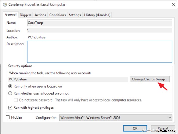 FIX: Scheduled Task Does Not Start At Logon of Any User or Runs in Background in Windows 10. (Solved)