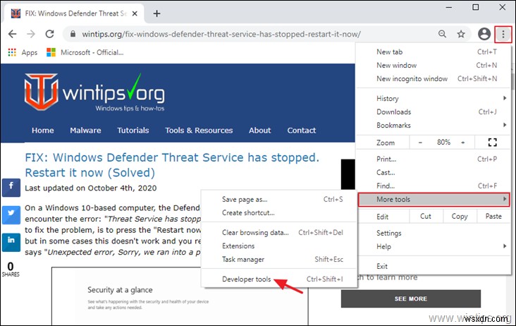 How to Take a Full Page Screenshot in Chrome.