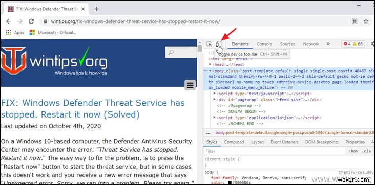 How to Take a Full Page Screenshot in Chrome.