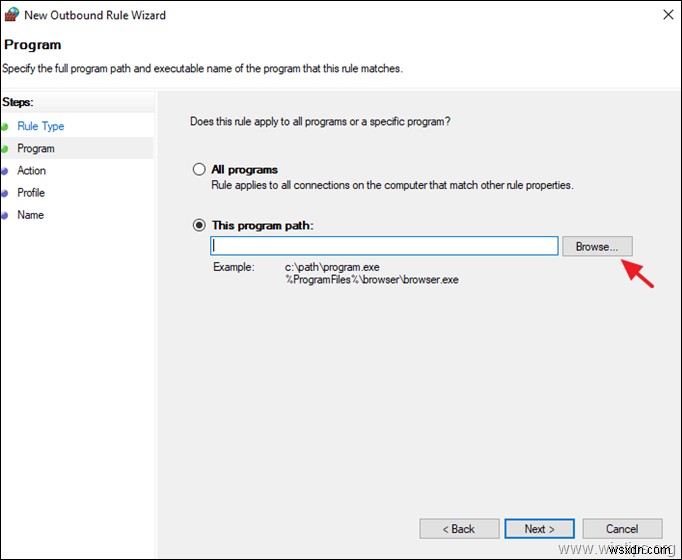 How to Block a Program in Windows Firewall (Windows 10).