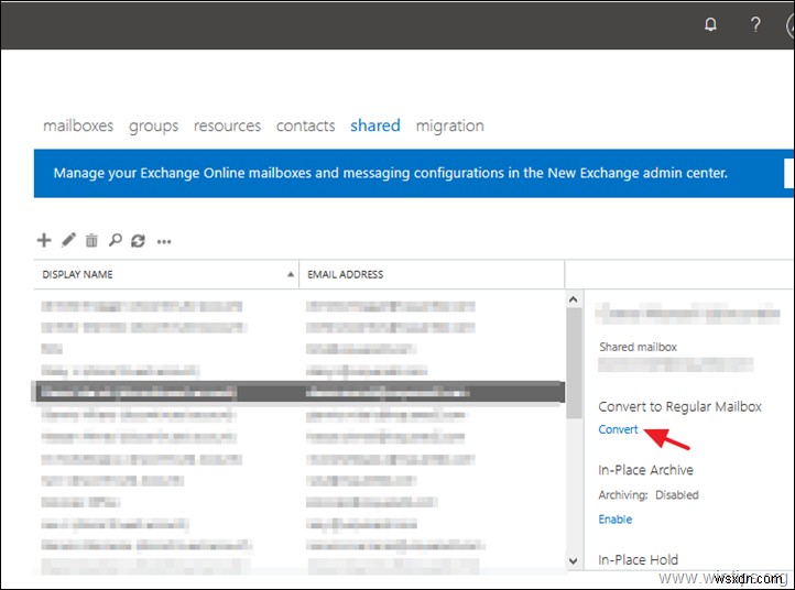 How to Convert Shared Mailbox to User Mailbox or a User Mailbox to Shared Mailbox in Office365.