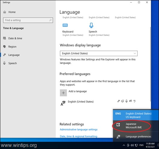 FIX: Cannot Remove Keyboard Language in Windows 10
