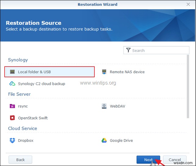 How to Migrate Synology NAS to Another using a storage device.