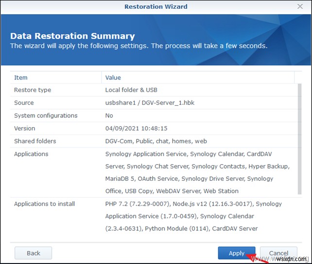 How to Migrate Synology NAS to Another using a storage device.