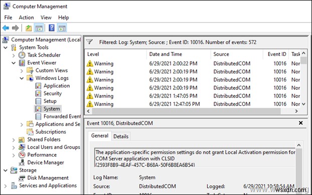FIX: Application Specific Permission Settings do not Grant Local Activation permission for COM Server Application (Solved)