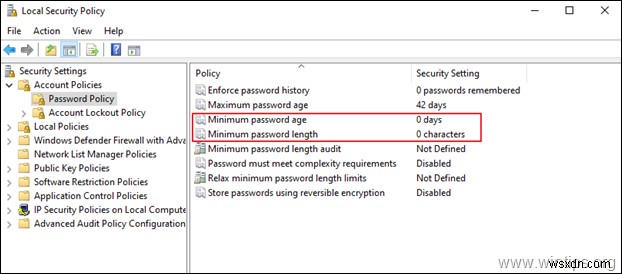 FIX: Supplied password does not meet the requirements for passwords on Windows 10 (Solved)